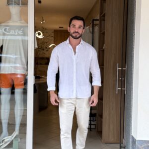 CAMISA LINHO MISTO - Imagem 3