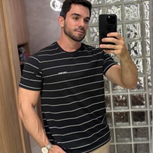 CAMISETA LISTRAS MIN - Imagem 1